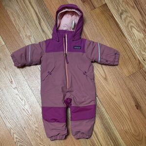 Patagonia Baby Snow Pile One-Piece Snowsuit, 3-6 Months